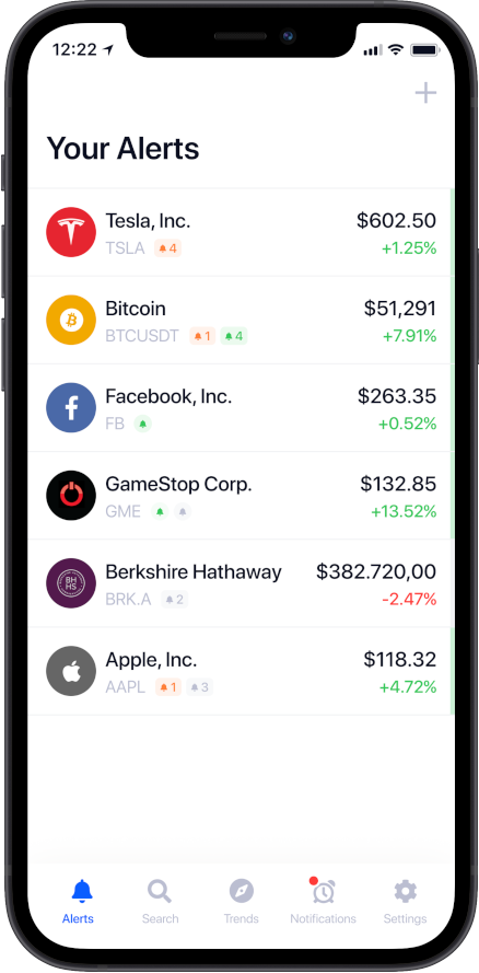 Free Stock Alert App